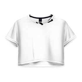 Женская футболка 3D укороченная с принтом Camp Half-Blood в Курске, 100% полиэстер | круглая горловина, длина футболки до линии талии, рукава с отворотами | halfblood | percy jackson | перси джексон