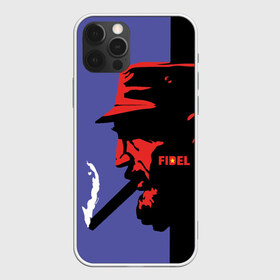 Чехол для iPhone 12 Pro Max с принтом Fidel в Курске, Силикон |  | Тематика изображения на принте: castro | che | fidel | guevara | гевара | кастро | фидель | че