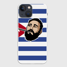 Чехол для iPhone 13 mini с принтом Fidel Castro в Курске,  |  | castro | che | fidel | guevara | гевара | кастро | фидель | че