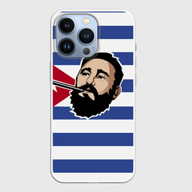 Чехол для iPhone 13 Pro с принтом Fidel Castro в Курске,  |  | castro | che | fidel | guevara | гевара | кастро | фидель | че