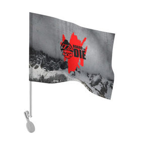 Флаг для автомобиля с принтом Snowboarding в Курске, 100% полиэстер | Размер: 30*21 см | extreme | snowboarding | sport | winter | горы | движение | приключения | снег | сноуборд | спорт | экстрим