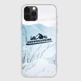 Чехол для iPhone 12 Pro с принтом Snowboarding в Курске, силикон | область печати: задняя сторона чехла, без боковых панелей | extreme | snowboarding | sport | winter | горы | движение | приключения | снег | сноуборд | спорт | экстрим