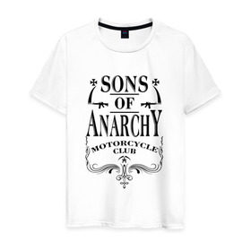 Мужская футболка хлопок с принтом Сыны Анархии Whiskey в Курске, 100% хлопок | прямой крой, круглый вырез горловины, длина до линии бедер, слегка спущенное плечо. | Тематика изображения на принте: sons of anarchy | джекс | мотоциклы | сериал | сыны анархии