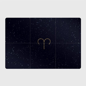 Магнитный плакат 3Х2 с принтом Овен и звезды в Курске, Полимерный материал с магнитным слоем | 6 деталей размером 9*9 см | Тематика изображения на принте: 