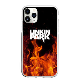 Чехол для iPhone 11 Pro матовый с принтом Linkin park в Курске, Силикон |  | rok | линкин | музыка | парк | рок