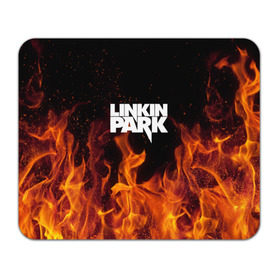 Коврик прямоугольный с принтом Linkin park в Курске, натуральный каучук | размер 230 х 185 мм; запечатка лицевой стороны | rok | линкин | музыка | парк | рок