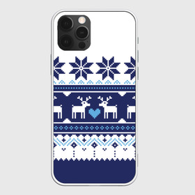 Чехол для iPhone 12 Pro Max с принтом Скандинавские олени в Курске, Силикон |  | deer | heart | holiday | new year | ornament | scandinavian | snowflakes | winter | зима | новый год | олени | орнамент | праздник | сердце | скандинавские | снежинки