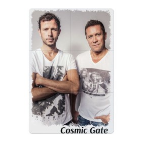 Магнитный плакат 2Х3 с принтом Cosmic Gate в Курске, Полимерный материал с магнитным слоем | 6 деталей размером 9*9 см | 