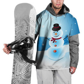Накидка на куртку 3D с принтом Снеговик в Курске, 100% полиэстер |  | Тематика изображения на принте: дед мороз | зима | новый год | праздник | снеговик | снежинки