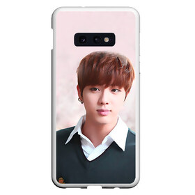 Чехол для Samsung S10E с принтом Kim SeokJin в Курске, Силикон | Область печати: задняя сторона чехла, без боковых панелей | bangtan | bangtan boys | bts | bulletproof boy scouts | k pop | kpop | ви | вишня | джей хоуп | джин | к поп | корейская попса | кпоп | рэп монстр | чимин | чонг | шуга