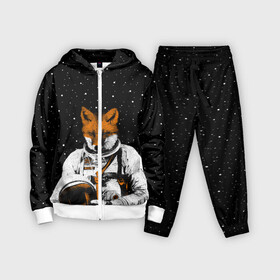 Детский костюм 3D с принтом Лис космонавт в Курске,  |  | animal | astronaut | beast | cosmonaut | cosmos | fox | galaxy | hipster | moon | night | planet | space | star | universe | вселенная | галактика | животное | звезды | зверь | космос | лис | луна | пла