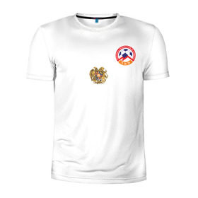 Мужская футболка 3D спортивная с принтом Сборная Армении в Курске, 100% полиэстер с улучшенными характеристиками | приталенный силуэт, круглая горловина, широкие плечи, сужается к линии бедра | armenia | армения | футбол
