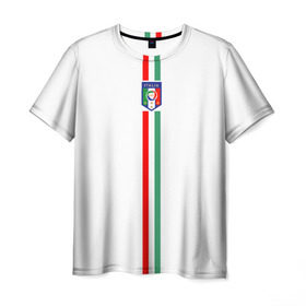 Мужская футболка 3D с принтом Сборная Италии в Курске, 100% полиэфир | прямой крой, круглый вырез горловины, длина до линии бедер | Тематика изображения на принте: italy | италия