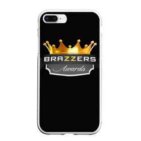Чехол для iPhone 7Plus/8 Plus матовый с принтом Brazzers awards в Курске, Силикон | Область печати: задняя сторона чехла, без боковых панелей | 