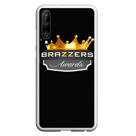 Чехол для Honor P30 с принтом Brazzers awards в Курске, Силикон | Область печати: задняя сторона чехла, без боковых панелей | 