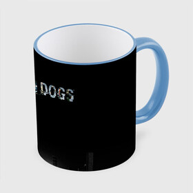 Кружка 3D с принтом Watch Dogs 2 в Курске, керамика | ёмкость 330 мл | dogs | ubisoft | watch | watchdogs | псы | сторожевые | хакер