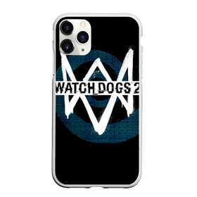 Чехол для iPhone 11 Pro матовый с принтом Watch Dogs 2 в Курске, Силикон |  | dogs | ubisoft | watch | watchdogs | псы | сторожевые | хакер