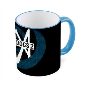 Кружка 3D с принтом Watch Dogs 2 в Курске, керамика | ёмкость 330 мл | dogs | ubisoft | watch | watchdogs | псы | сторожевые | хакер