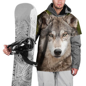 Накидка на куртку 3D с принтом Волк в Курске, 100% полиэстер |  | animal | eyes | forest | predator | wild | wolf | взгляд | волк | дикий | животное | зверь | лес | хищник