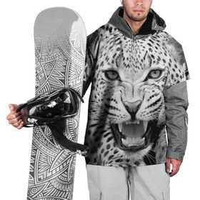 Накидка на куртку 3D с принтом Леопард в Курске, 100% полиэстер |  | animal | eyes | jaws | leopard | malicious | predator | spotted | teeth | wild | взгляд | дикий | животное | злой | клыки | леопард | оскал | пасть | пятнистый | хищник