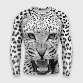 Мужской рашгард 3D с принтом Леопард в Курске,  |  | animal | eyes | jaws | leopard | malicious | predator | spotted | teeth | wild | взгляд | дикий | животное | злой | клыки | леопард | оскал | пасть | пятнистый | хищник