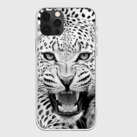 Чехол для iPhone 12 Pro Max с принтом Леопард в Курске, Силикон |  | animal | eyes | jaws | leopard | malicious | predator | spotted | teeth | wild | взгляд | дикий | животное | злой | клыки | леопард | оскал | пасть | пятнистый | хищник