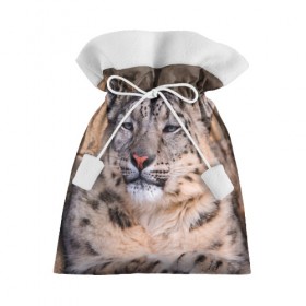 Подарочный 3D мешок с принтом Леопард в Курске, 100% полиэстер | Размер: 29*39 см | Тематика изображения на принте: animal | leopard | look | predator | spotted | wild | взгляд | дикий | животное | леопард | пятнистый | хищник