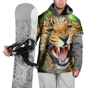 Накидка на куртку 3D с принтом Леопард в Курске, 100% полиэстер |  | Тематика изображения на принте: animal | leopard | look | predator | spotted | wild | взгляд | дикий | животное | леопард | пятнистый | хищник