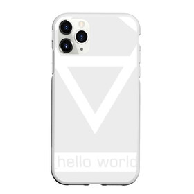 Чехол для iPhone 11 Pro Max матовый с принтом _hello world в Курске, Силикон |  | watch dogs 2