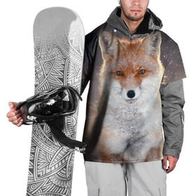 Накидка на куртку 3D с принтом Лиса в Курске, 100% полиэстер |  | animal | baby | fox | predator | red | sly | snow | view | wild | winter | взгляд | дикая | животное | зима | лиса | малыш | рыжая | снег | хитрая | хищник