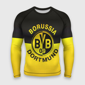 Мужской рашгард 3D с принтом Borussia Dortmund FC в Курске,  |  | боруссия | германия | дортмунд | клуб | фк | футбол | футбольный