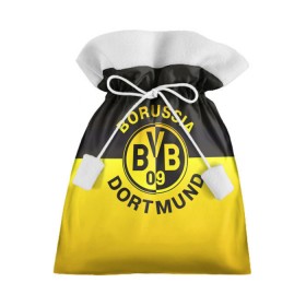 Подарочный 3D мешок с принтом Borussia Dortmund FC в Курске, 100% полиэстер | Размер: 29*39 см | боруссия | германия | дортмунд | клуб | фк | футбол | футбольный
