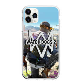 Чехол для iPhone 11 Pro матовый с принтом Watch Dogs 2 в Курске, Силикон |  | watchdogs