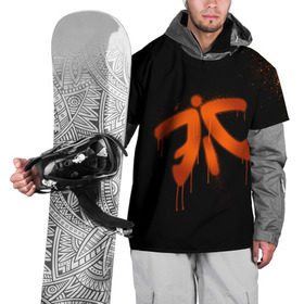Накидка на куртку 3D с принтом cs:go - Fnatic (Black collection) в Курске, 100% полиэстер |  | Тематика изображения на принте: 0x000000123 | cs | csgo | fnatic | кс | ксго | фнатик