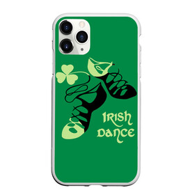 Чехол для iPhone 11 Pro матовый с принтом Ireland Irish dance в Курске, Силикон |  | background | black | clover | dance | green | ireland | irish | petal | soft shoes | зеленый | ирландия | ирландский | клевер | лепесток | мягкая | обувь | танец | фон | черная