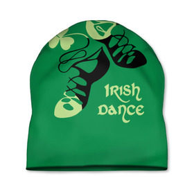 Шапка 3D с принтом Ireland, Irish dance в Курске, 100% полиэстер | универсальный размер, печать по всей поверхности изделия | Тематика изображения на принте: background | black | clover | dance | green | ireland | irish | petal | soft shoes | зеленый | ирландия | ирландский | клевер | лепесток | мягкая | обувь | танец | фон | черная