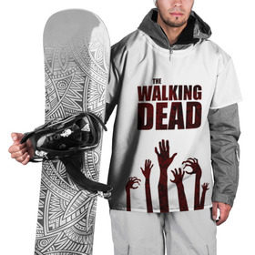 Накидка на куртку 3D с принтом The Walking Dead в Курске, 100% полиэстер |  | Тематика изображения на принте: 