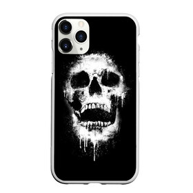 Чехол для iPhone 11 Pro матовый с принтом Evil Skull в Курске, Силикон |  | bone | dark | death | evil | hipster | skelet | skull | кости | скелет | темнота | хипстер | череп