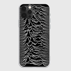 Чехол для iPhone 12 Pro Max с принтом Joy Division Unknown Pleasures в Курске, Силикон |  | Тематика изображения на принте: joy division | альбом | волны | горы | линии | обложка | панк | рок