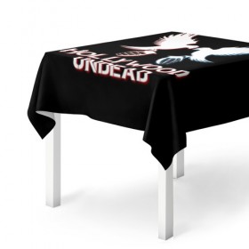 Скатерть 3D с принтом Hollywood Undead в Курске, 100% полиэстер (ткань не мнется и не растягивается) | Размер: 150*150 см | hollywood undead