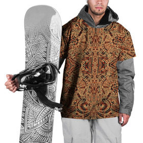 Накидка на куртку 3D с принтом Ацтекские формы 2 в Курске, 100% полиэстер |  | абстракция | арт | ацтеки | индейцы | магия | майя | фракталы | эзотерика