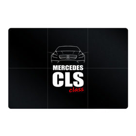 Магнитный плакат 3Х2 с принтом Mercedes CLS Class в Курске, Полимерный материал с магнитным слоем | 6 деталей размером 9*9 см | mercedes benz | mercedes cls 63 amg | авто | автомобиль | машина | мерседес | тачка