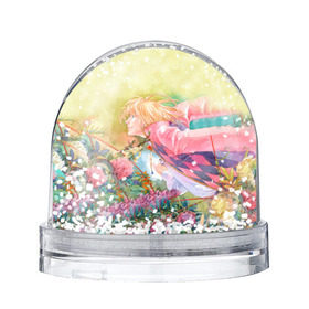 Снежный шар с принтом Хаул в Курске, Пластик | Изображение внутри шара печатается на глянцевой фотобумаге с двух сторон | хаул | хаяо миядзаки | ходячий замок