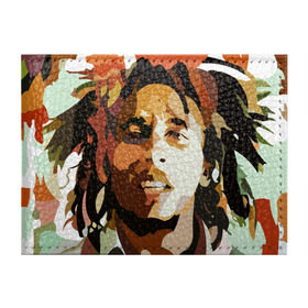 Обложка для студенческого билета с принтом Боб Марли в Курске, натуральная кожа | Размер: 11*8 см; Печать на всей внешней стороне | Тематика изображения на принте: bob marley | composer | guitarist | jamaica | jamaican musician | reggae | singer | музыкант | регги