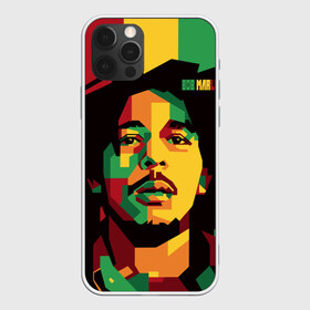 Чехол для iPhone 12 Pro Max с принтом Ямайка Боб Марли в Курске, Силикон |  | bob marley | reggae | регги