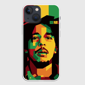 Чехол для iPhone 13 mini с принтом Ямайка, Боб Марли в Курске,  |  | Тематика изображения на принте: bob marley | reggae | регги