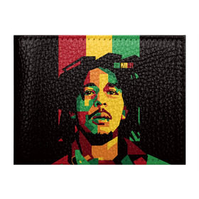 Обложка для студенческого билета с принтом Ямайка, Боб Марли в Курске, натуральная кожа | Размер: 11*8 см; Печать на всей внешней стороне | Тематика изображения на принте: bob marley | reggae | регги