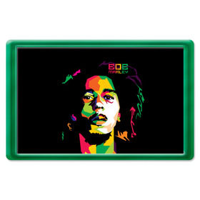 Магнит 45*70 с принтом Ямайка, Боб Марли в Курске, Пластик | Размер: 78*52 мм; Размер печати: 70*45 | Тематика изображения на принте: reggae | регги