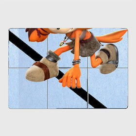 Магнитный плакат 3Х2 с принтом Барсучиха Стикс в Курске, Полимерный материал с магнитным слоем | 6 деталей размером 9*9 см | Тематика изображения на принте: sonic boom | соник бум
