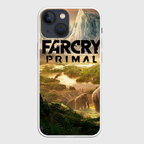 Чехол для iPhone 13 mini с принтом Far Cry Primal 8 в Курске,  |  | Тематика изображения на принте: far cry | far cry primal | компьютерные игры | первобытные | фар край праймал | фаркрай